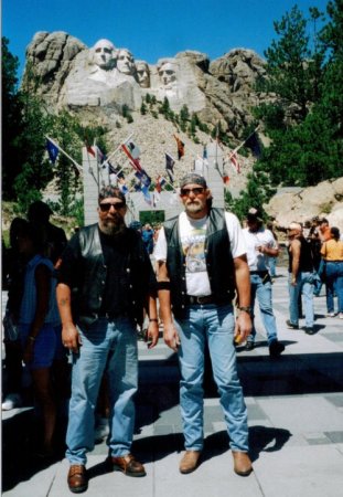 Dennis & I at Mt. Rushmore 2000