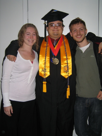 My son Jonathan at his college graduation.