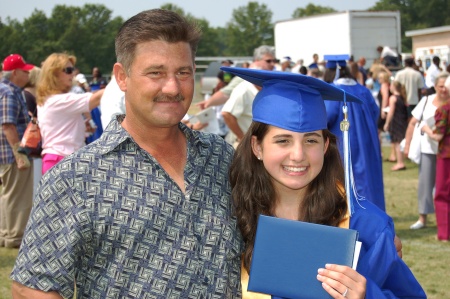 Leah and her dad Tom Goodrich