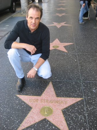 Igor Stravinsky's star in Hollywood