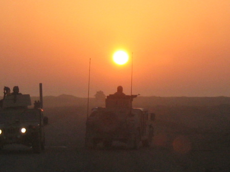 Sunrise in Iraq