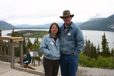 Dan and Kim at Tagish Lake