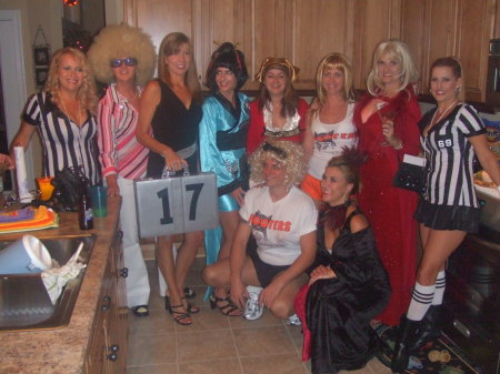 Halloween Party with all the girls