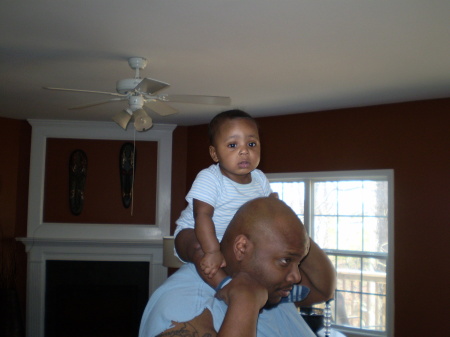 Me and my youngest son Kingston