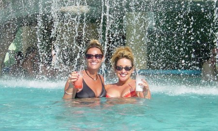 Me & my friend Amy in Riviera Maya, MX