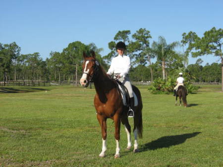 Riding a cowboy....