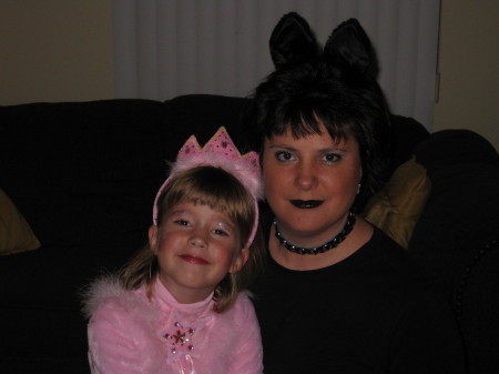 Me and Lainey - Halloween 2008