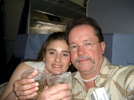 On The Plane to Maui