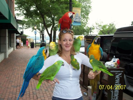 kathy and da birds