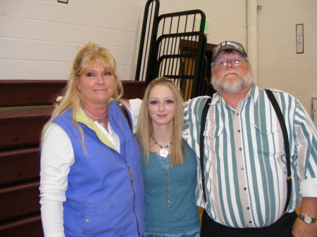 Me, Stepdaughter, and Husband Punk.