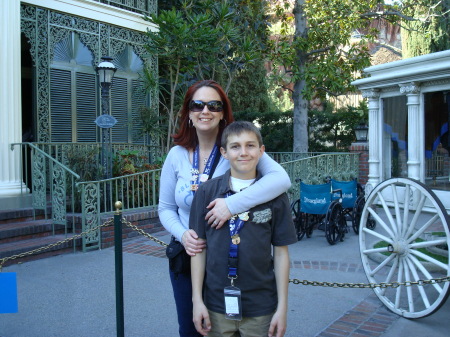 Me & Jordon at Disneyland