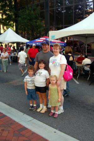 Enjoying the Annual Hispanic Heritage Festival