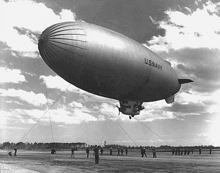 Navy Airship Squadron after high school