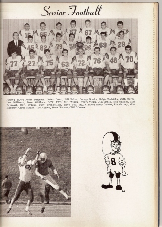 1965. B.P.C.I.'s 1st Senior Football team. 