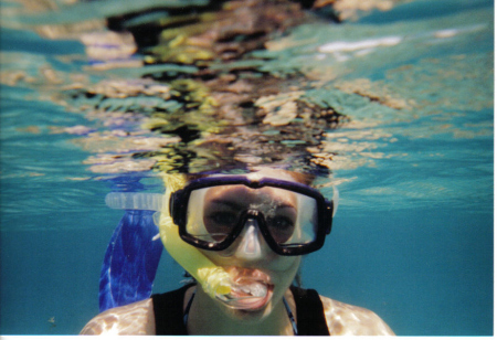 Snorkling in the Carribbean