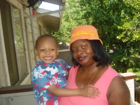 Me and my son on his 4th birthday