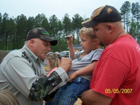 My Boy and Dennis Anderson~ Grave Digger