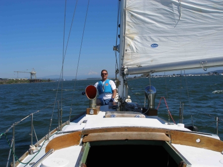 Sailing the Columbia river