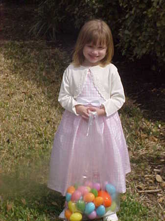 Brittney during Easter 2008