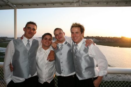 Just my sons on Troys wedding.