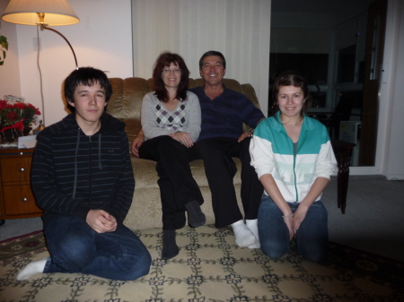 Family - Logan, Lorna, Dennis & Natalie.