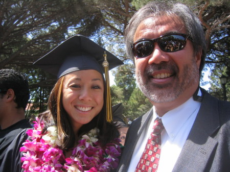 At Christi's graduation - UC Berkeley 2007