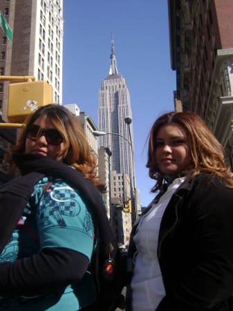 My daughters Mariana and Maricella in NY