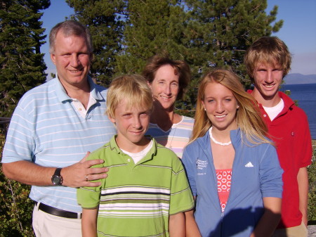 The family at Tahoe - June 2007