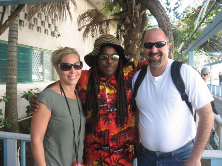 Greg and Me In Jamaica