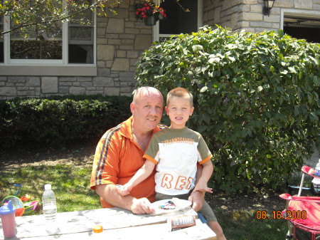 Grandpa Mike and Chase 2008