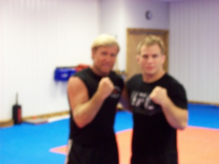 Me & Sean Sherk UFC Champion