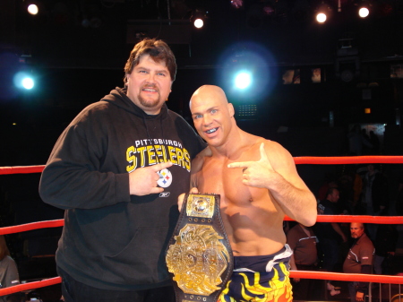 BIG Me and Gold Medalist Kurt Angle!!!