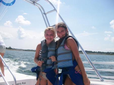 Parasailing at Hilton Head S.C.