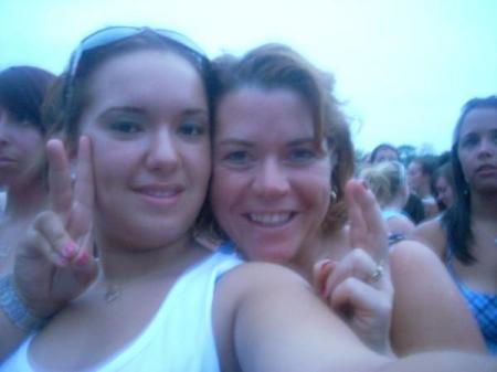 Mariah and I at Metrostation concert Jul 08