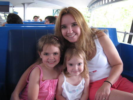 Me and my girls in Disney World 2008