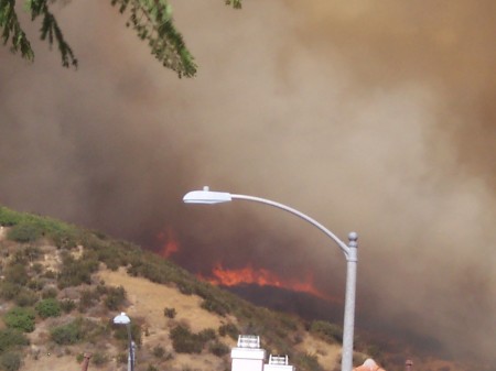 Sesnon Fire, Porter Ranch, CA