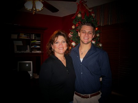 me and jt at christmas