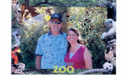 Doug and me at San Diego zoo. 10/08
