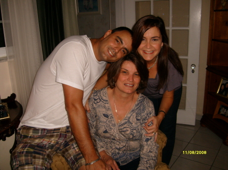 My brother Luis, Mom & I