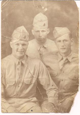 The Three Half's Silas, Jim, Paul WWII