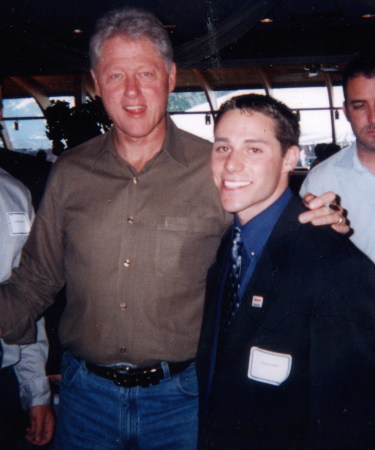 John and former President Bill Clinton