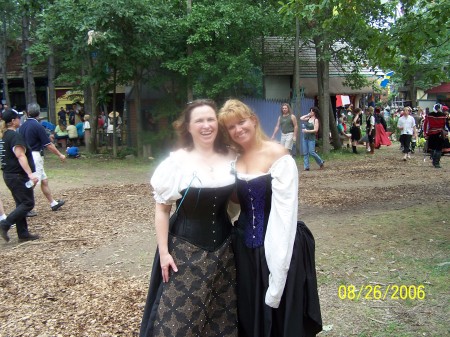 Sam and me at the Renaissance Festival