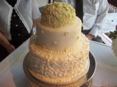 Our wedding cake