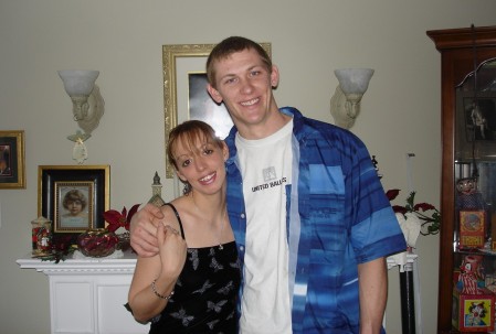 My oldest son Christopher & his wife