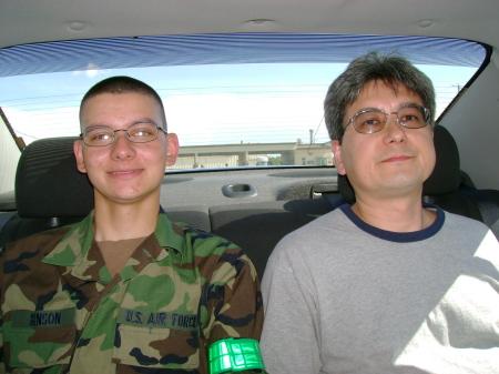Jeff & Stan at Lackland AFB