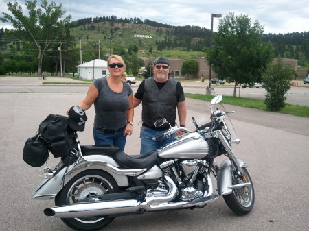 Susan and I Sturgis, SD... 2011