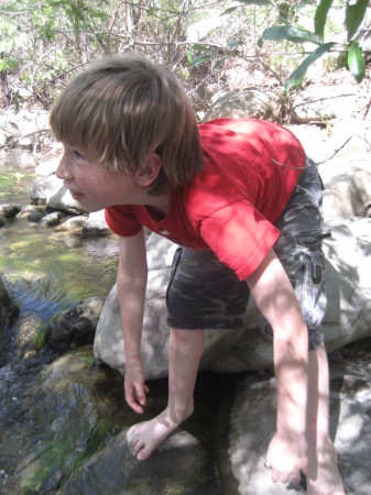 Elijah-Son #4 at the Creek