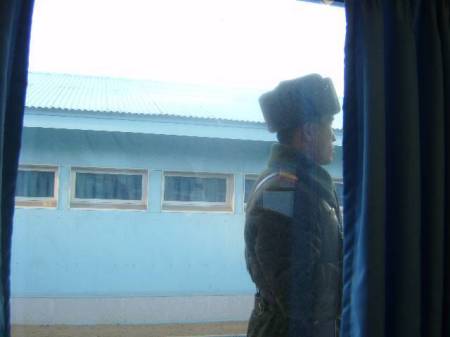 North Korean at JSA, DMZ.