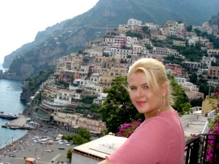 Balcony View in Amalfi Coast