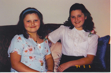 Katie and Kristina, Fairfield, CA 1994